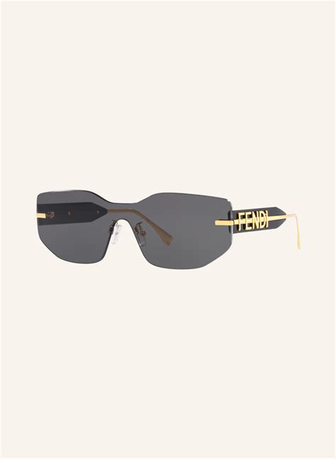 fendi sonnenbrille schwarz breit|Fendi Phoenix Saks.